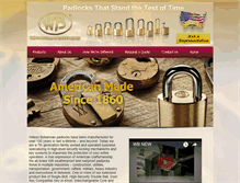 Tablet Screenshot of padlocks.com